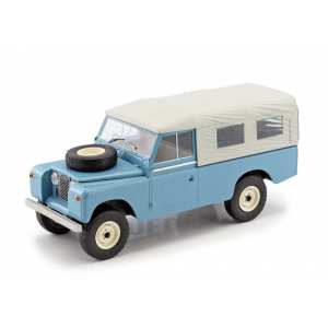 1/18 Land Rover 109 Pick Up Series II 4x4 (с тентом) 1959 голубой с серым