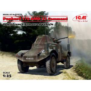 1/35 Panhard 178 AMD-35 Command, WWII French Armoured Vehicle