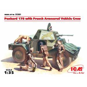 1/35 Panhard 178 with French Armoured Vehicle Crew