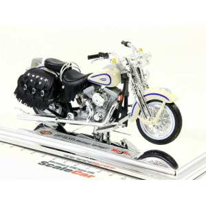 1/18 Мотоцикл Harley-Davidson FLSTS Heritage Springer 1997 бежевый