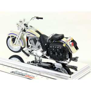 1/18 Мотоцикл Harley-Davidson FLSTS Heritage Springer 1997 бежевый