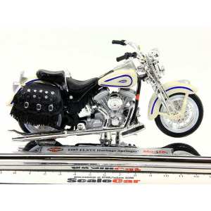 1/18 Мотоцикл Harley-Davidson FLSTS Heritage Springer 1997 бежевый