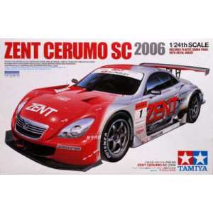 1/24 Lexus Zent Cerumo SC 2006, металлическое днище