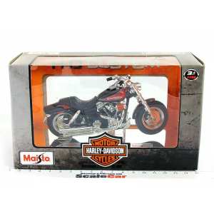 1/18 Harley-Davidson FXDFSE CVO Fat Bob 2009 черный с красным