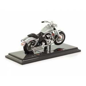 1/18 Harley-Davidson FXDFSE CVO Fat Bob 2009 серебристый