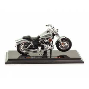 1/18 Harley-Davidson FXDFSE CVO Fat Bob 2009 серебристый