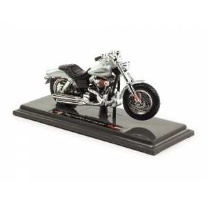 1/18 Harley-Davidson FXDFSE CVO Fat Bob 2009 серебристый