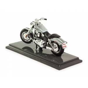 1/18 Harley-Davidson FXDFSE CVO Fat Bob 2009 серебристый