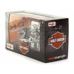 1/18 Harley-Davidson FXDFSE CVO Fat Bob 2009 серебристый