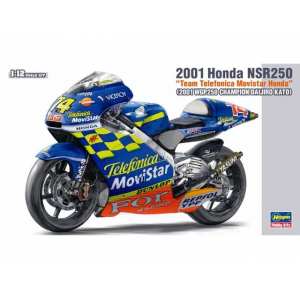 1/12 Мотоцикл 2001 HONDA NSR250 TEAM TELEFONICA MOVISTAR HONDA