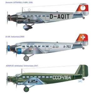 1/72 Самолет Junkers Ju - 52 / 3M Tante Ju