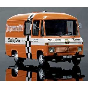 1/43 Mercedes-Benz MB L408 фургон с окнами Jagermeister 1970