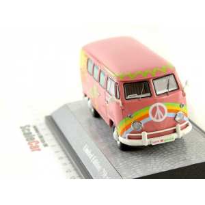 1/43 Volkswagen T1 Bus Flower Power 1965 розовый