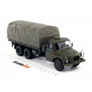 1/43 Tatra T138 6X6 бортовой с тентом хаки