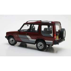 1/18 Land Rover Discovery MKI 1989 красный металлик