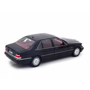 1/18 Mercedes-Benz S600 S-class V140 (W140) 1997 черный