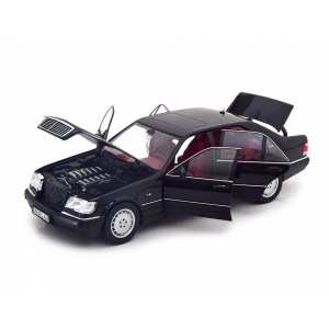 1/18 Mercedes-Benz S600 S-class V140 (W140) 1997 черный