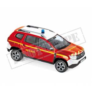 1/43 Dacia Duster 2 4 WD Pompiers Chef de Groupe (пожарный командира группы) 2018