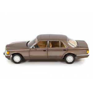 1/18 Mercedes-Benz 560 SEL V126 (W126) 1985 коричневый металлик