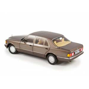 1/18 Mercedes-Benz 560 SEL V126 (W126) 1985 коричневый металлик