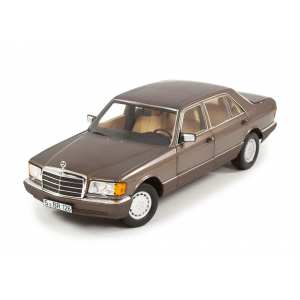 1/18 Mercedes-Benz 560 SEL V126 (W126) 1985 коричневый металлик