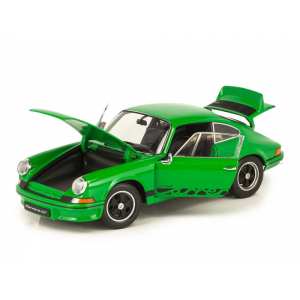 1/18 Porsche 911 Carrera RS 1973 зеленый с черным