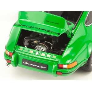 1/18 Porsche 911 Carrera RS 1973 зеленый с черным