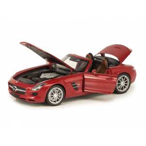 1/18 Mercedes-Benz SLS-AMG Roadster R197 2011 красный металлик