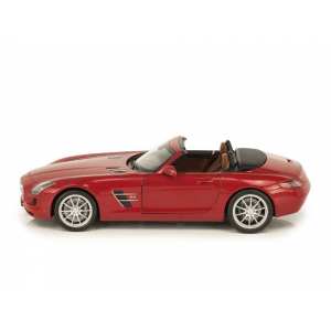 1/18 Mercedes-Benz SLS-AMG Roadster R197 2011 красный металлик