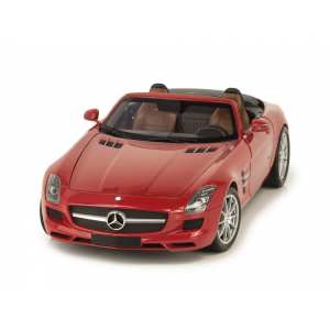 1/18 Mercedes-Benz SLS-AMG Roadster R197 2011 красный металлик