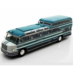 1/43 автобус KRUPP SW O480 1951 зеленый с серым