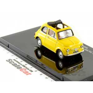 1/43 FIAT 500F 1965 желтый