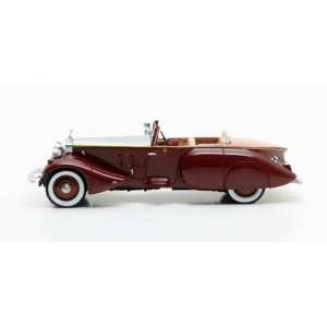 1/43 Rolls Royce Phantom II Barker Boattail HRH Maharaja Of Rewa 179Xj 1930 Red красный
