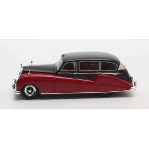 1/43 Rolls-Royce Silver Wraith Limousine Freestone & Webb FLW26 1957 бордовый с черным