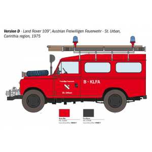 1/24 Land Rover Defender пожарный