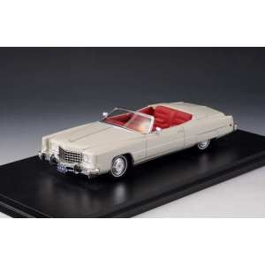 1/43 Cadillac Eldorado кабриолет (открытый) 1973 бежевый с красным салоном