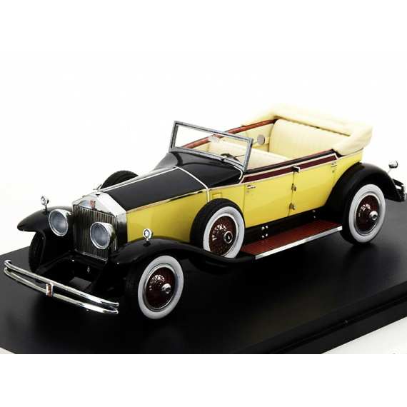 1/43 Rolls Royce Phantom I Newmarket 1929 Yellow/Black желтый с черным