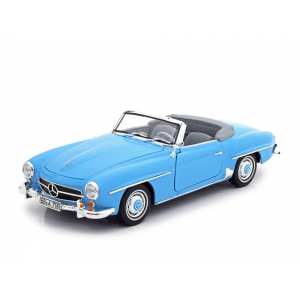 1/18 Mercedes-Benz 190SL Cabriolet (W121) 1957 синий