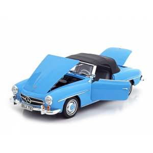 1/18 Mercedes-Benz 190SL Cabriolet (W121) 1957 синий