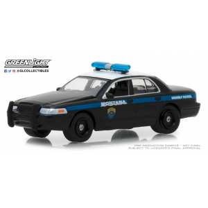 1/64 Ford Crown Victoria Police Interceptor Montana Highway Patrol 2001 