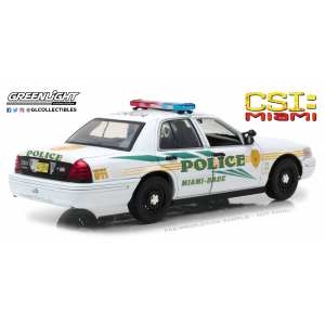 1/18 Ford Crown Victoria Police Interceptor Miami-Dade Police 2003 (из телесериала C.S.I. Место преступления Майами)