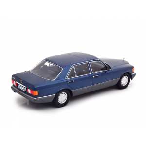 1/18 Mercedes-Benz 560 SEL W126 1985 синий металлик