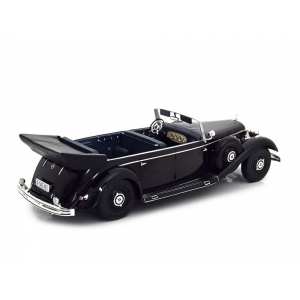 1/18 Mercedes-Benz 770K W150 1938 открытый кабриолет, черный