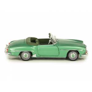 1/18 Mercedes-Benz 190SL Cabriolet (W121) 1957 светло-зеленый