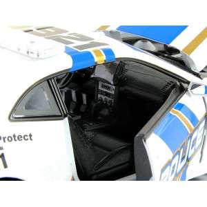 1/18 Chevrolet Camaro SS RS Police голубой/белый
