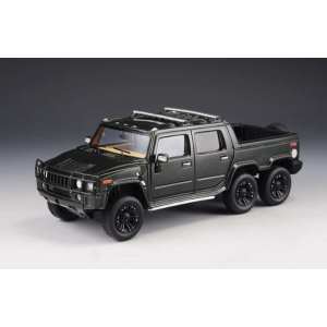 1/43 Hummer H2 SUT6 Pick-up 6x6 2012 черный