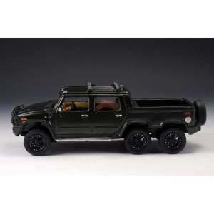 1/43 Hummer H2 SUT6 Pick-up 6x6 2012 черный