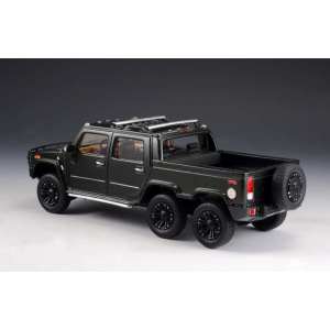 1/43 Hummer H2 SUT6 Pick-up 6x6 2012 черный