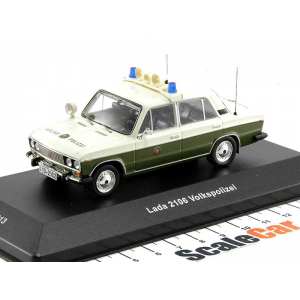 1/43 ВАЗ-2106 Жигули VOLKSPOLIZEI (Народная полиция ГДР) 1981 (тираж 999 шт.)