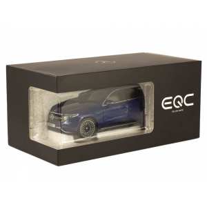 1/18 Mercedes-Benz EQC 400 4MATIC (N293) синий металлик